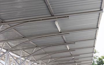 installing The Holmes metal roofing